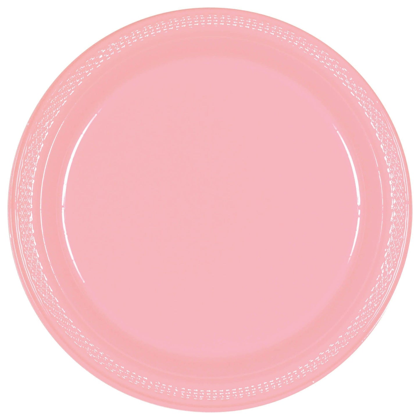 Amscan Party Supplies New Pink 9in Plates 20ct 9″ (20 count)