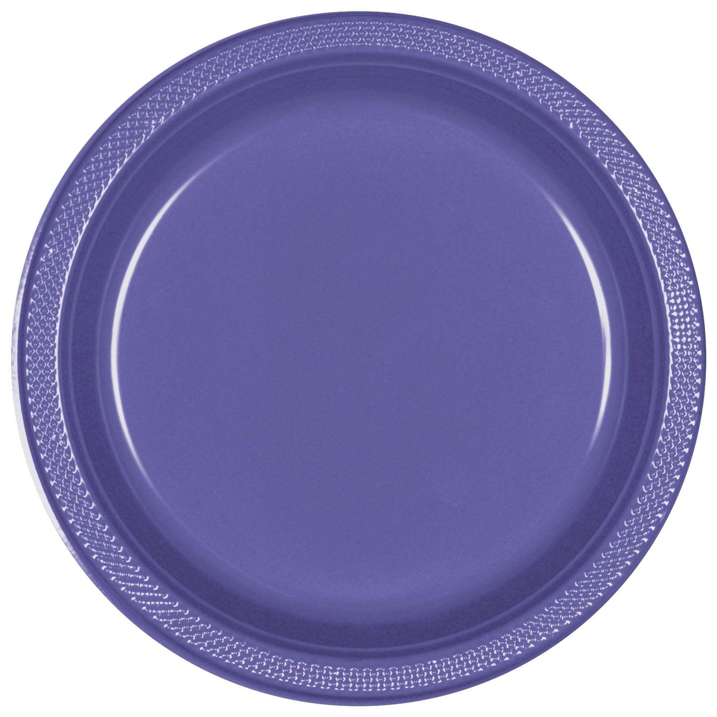 Amscan Party Supplies New Purple 10.25in Plates 20ct 25″ (20 count)