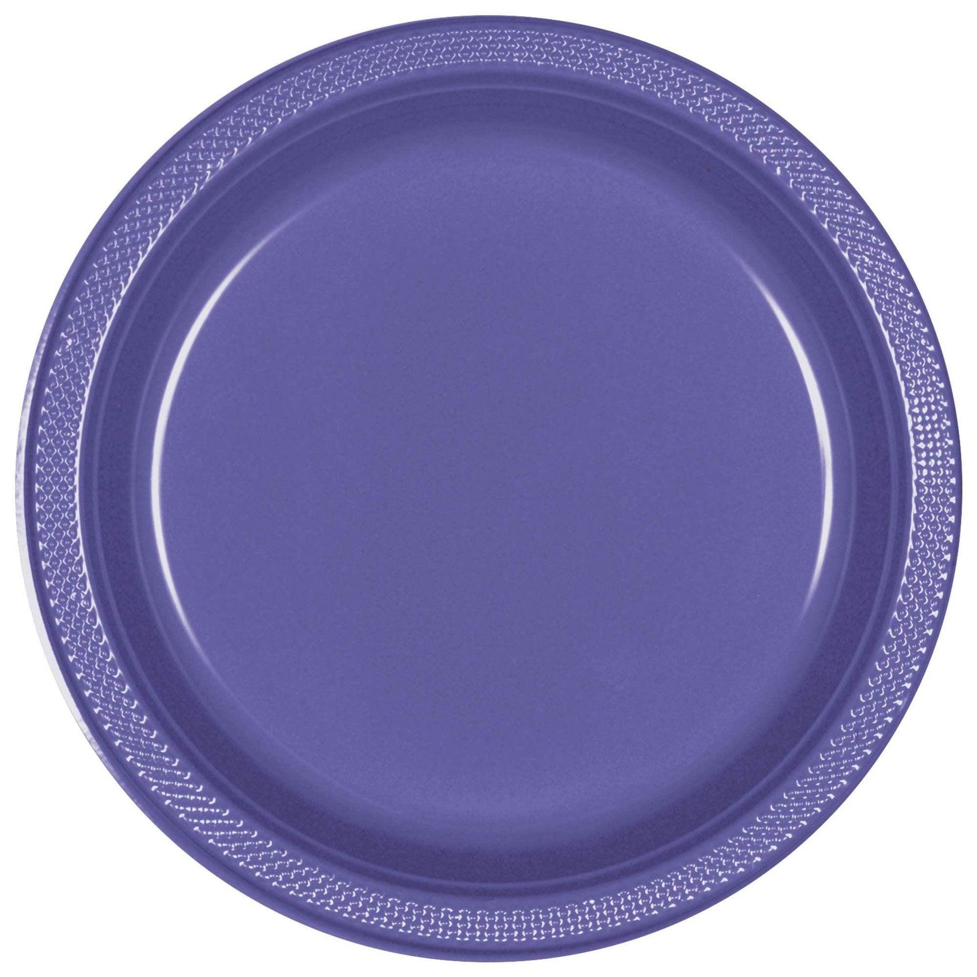 Amscan Party Supplies New Purple 10.25in Plates 20ct 25″ (20 count)