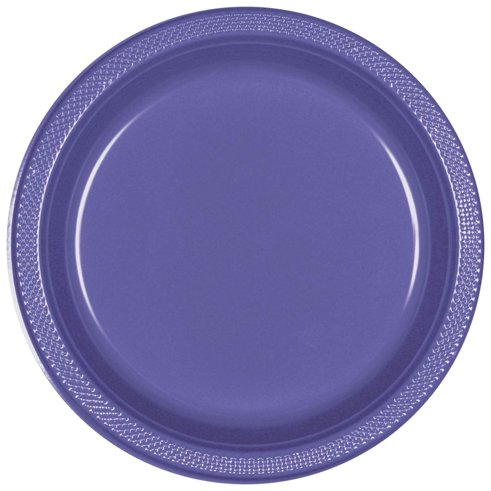 Amscan Party Supplies New Purple 9in Plates 20ct 9″ (20 count)