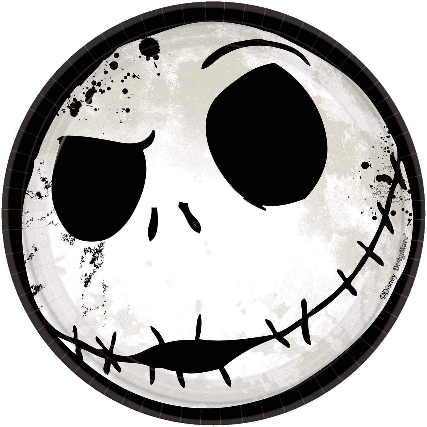 Amscan Party Supplies Nightmare Before Christmas 7in plates (8 count)