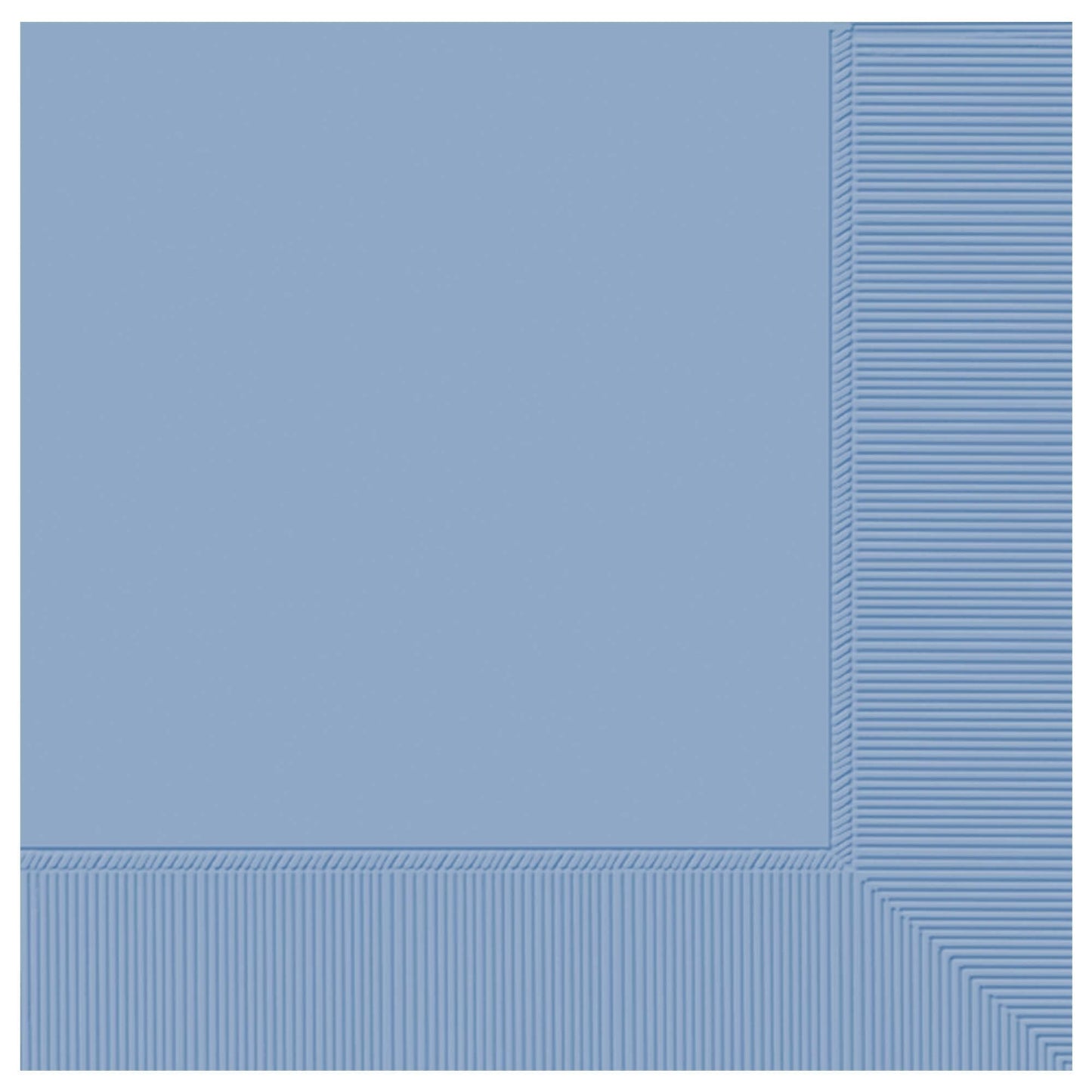 Amscan Party Supplies Pastel Blue Beverage Napkin 2 Ply  50ct (50 count)