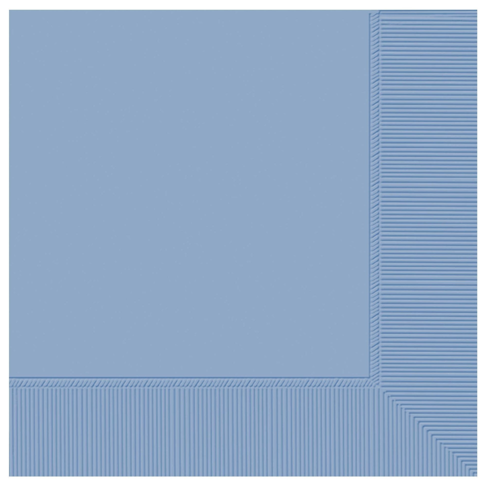 Amscan Party Supplies Pastel Blue Beverage Napkin 2 Ply  50ct (50 count)