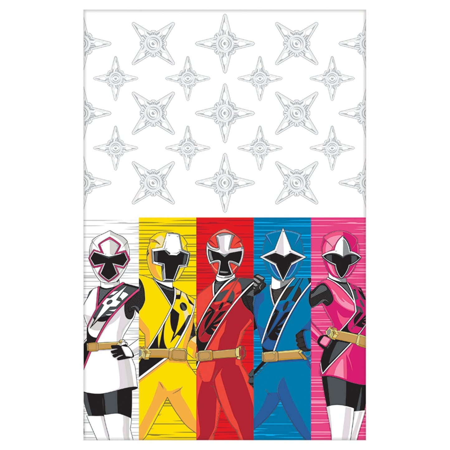 Amscan Party Supplies Power Rangers Ninja Tablecover