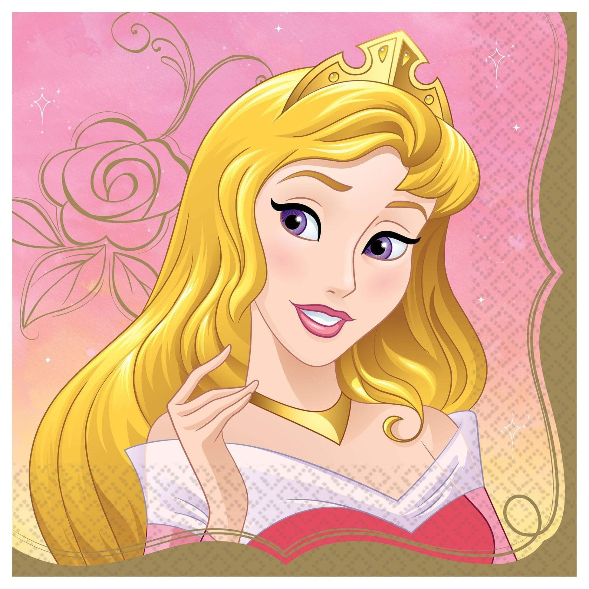 Amscan Party Supplies Princess Aurora Napkins (16 count)