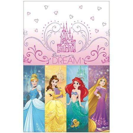 Amscan Party Supplies Princess Group Table Cover