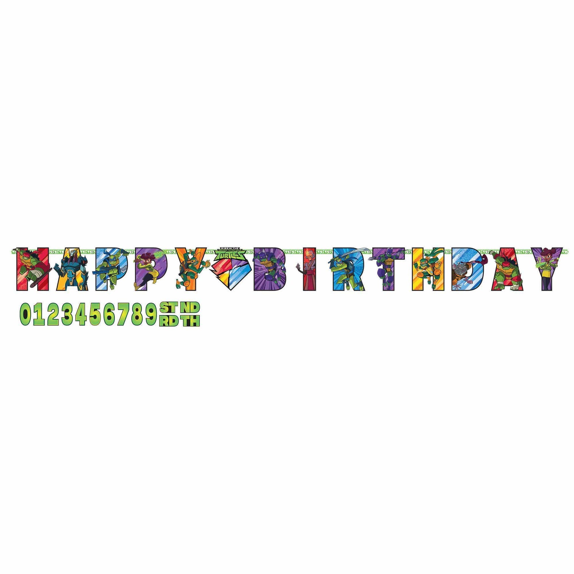 Amscan Party Supplies Rise of Teenage Mutant Ninja Turtles AAA Banner