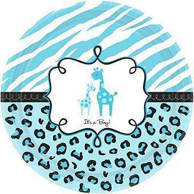 Amscan Party Supplies Safari Boy Plate
