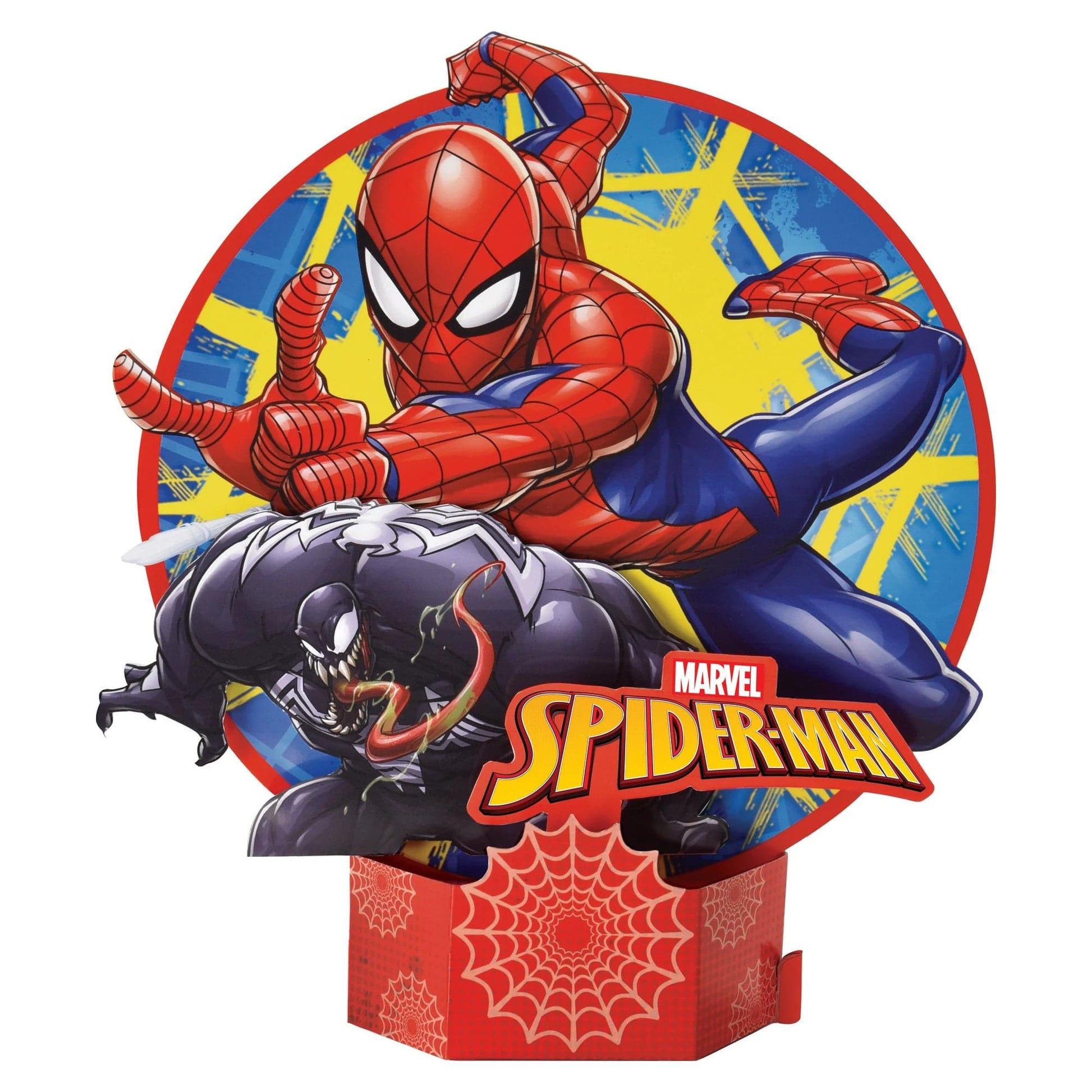 Amscan Party Supplies Spider-Man Webbed Decoration Kit