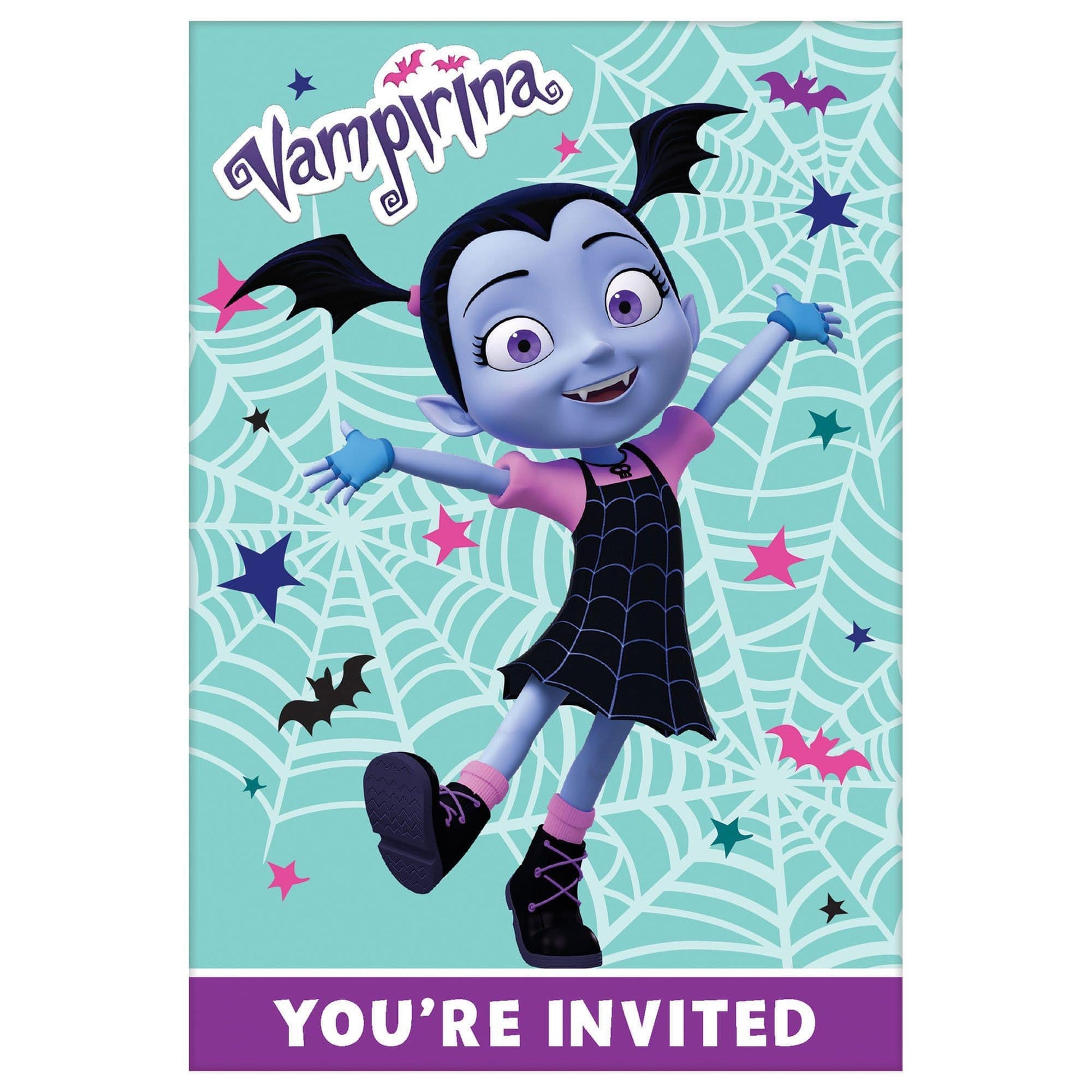 Amscan Party Supplies Vampirina Invitations (8 count)