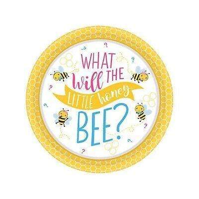 Amscan Party Supplies What Will It Be? Plates 7″ (8 count)