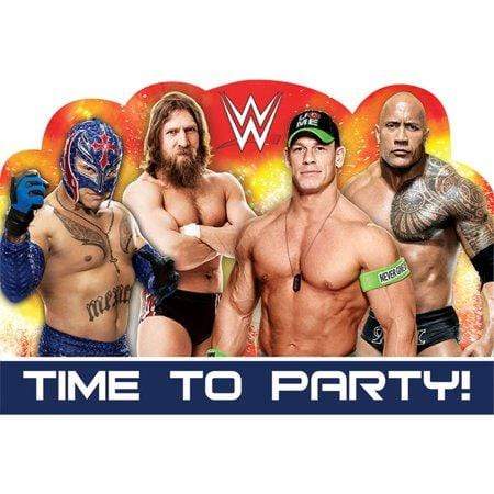 Amscan Party Supplies WWE Party Invitations (8 count)