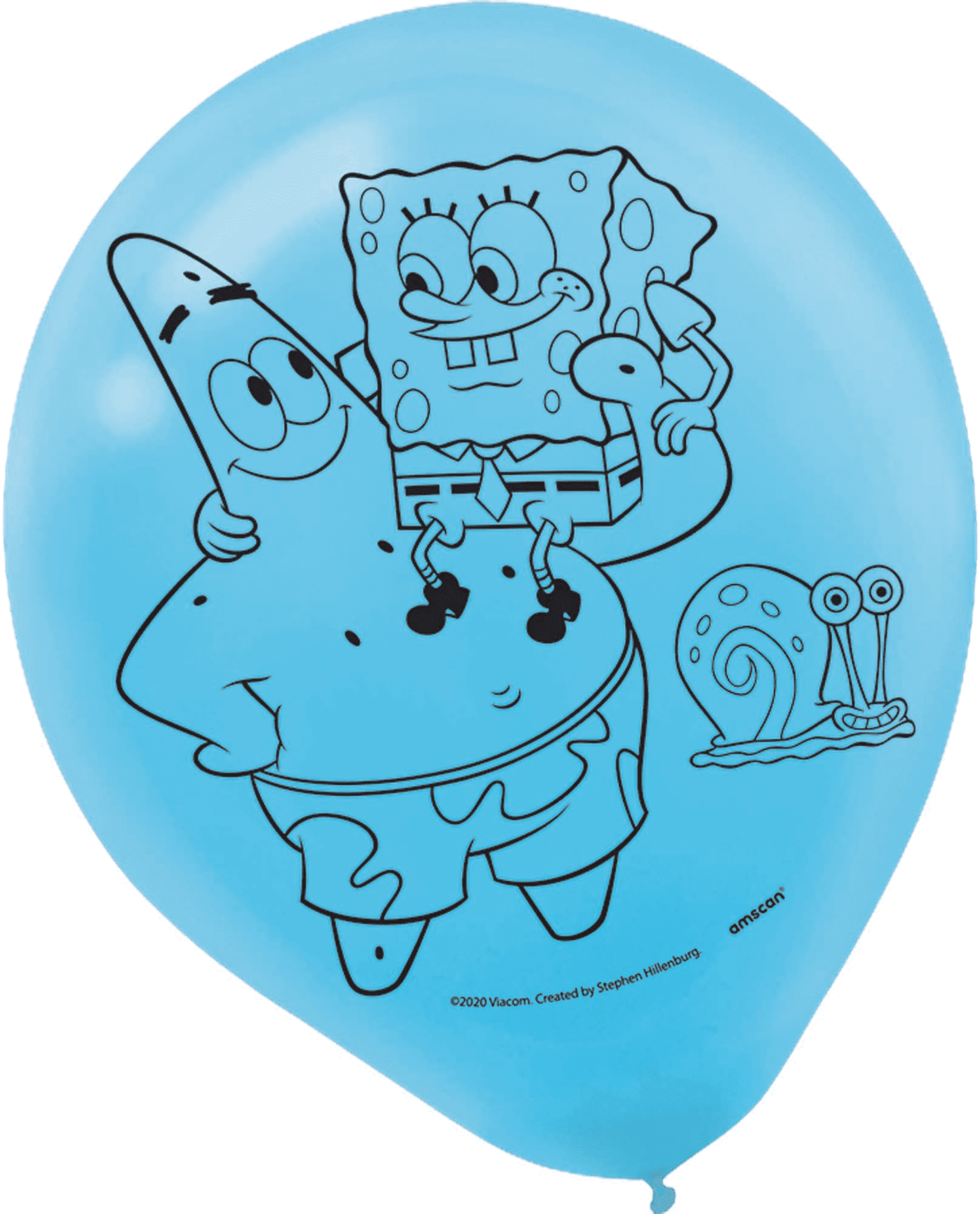 Spongebob Squarepants 12″ Latex Balloons (6)
