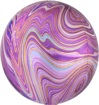 16" Marblez Orbz - Purple (3ct) - Anagram