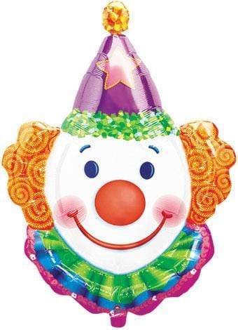 Anagram Clown Head 25" Supershape Balloon