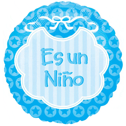 Anagram Es Un Niño Blue Bib 18″ Balloon