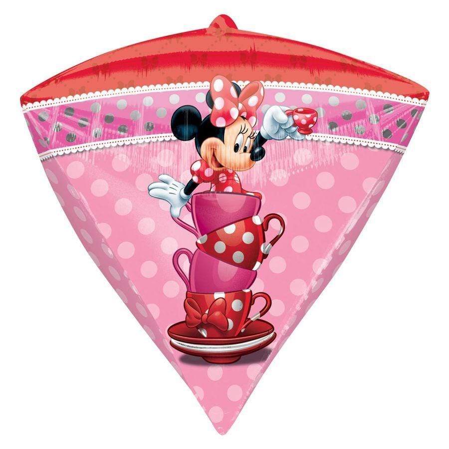 17" Minnie Mouse Diamonds Foil Balloons
