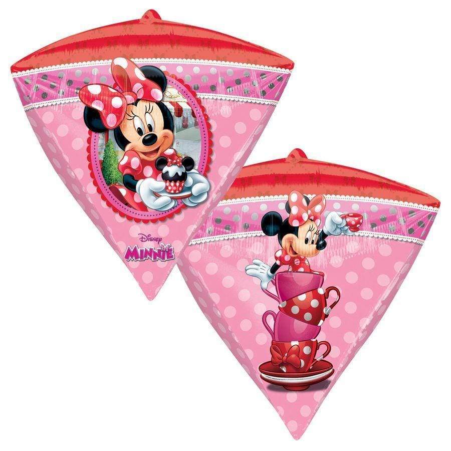 Anagram Mylar & Foil 17" Minnie Mouse Diamonds Foil Balloons