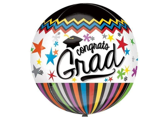 Anagram Mylar & Foil 17" Orbz Congrats Grad Foil Balloons