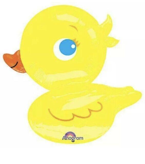 Anagram Mylar & Foil 28" Yellow Ducky Foil Balloons