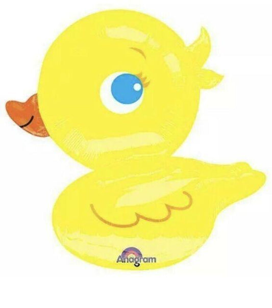 Anagram Mylar & Foil 28" Yellow Ducky Foil Balloons
