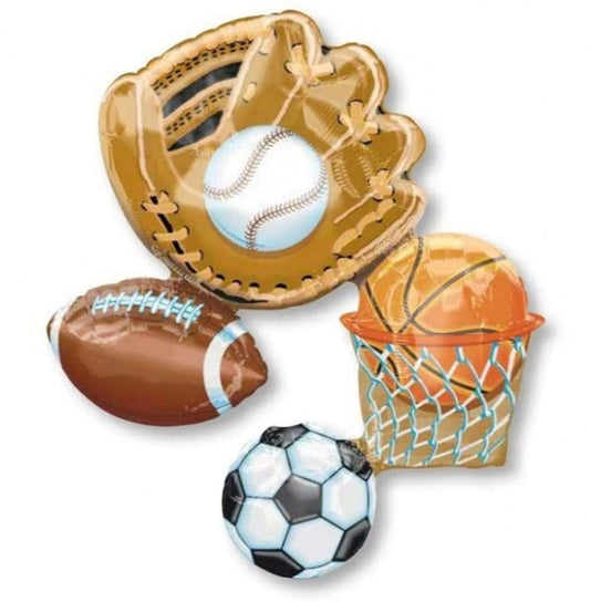 Anagram Mylar & Foil 32" Sports SuperShape Foil Balloon