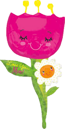 40" Giant Mother's Day Love You Mom Balloon
