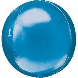 Anagram Mylar & Foil Blue 16″ Orbz Balloon