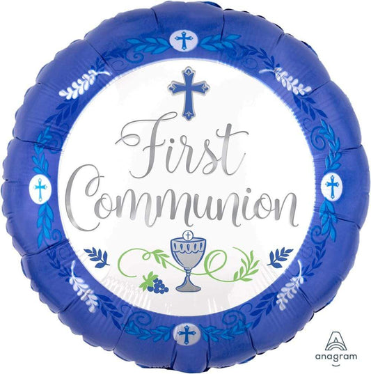 Communion Day Boy 17″ Balloon