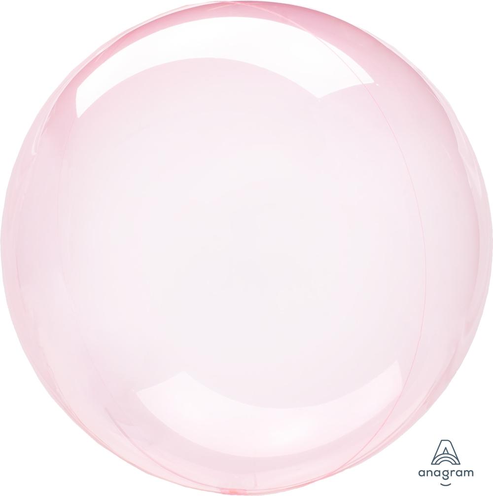 Crystal Clearz™ Dark Pink 18″ Spherical Balloon