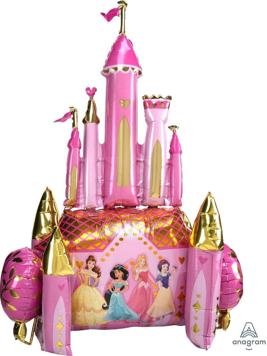 Anagram Mylar & Foil Disney Princess Castle 55" Airwalker Balloon