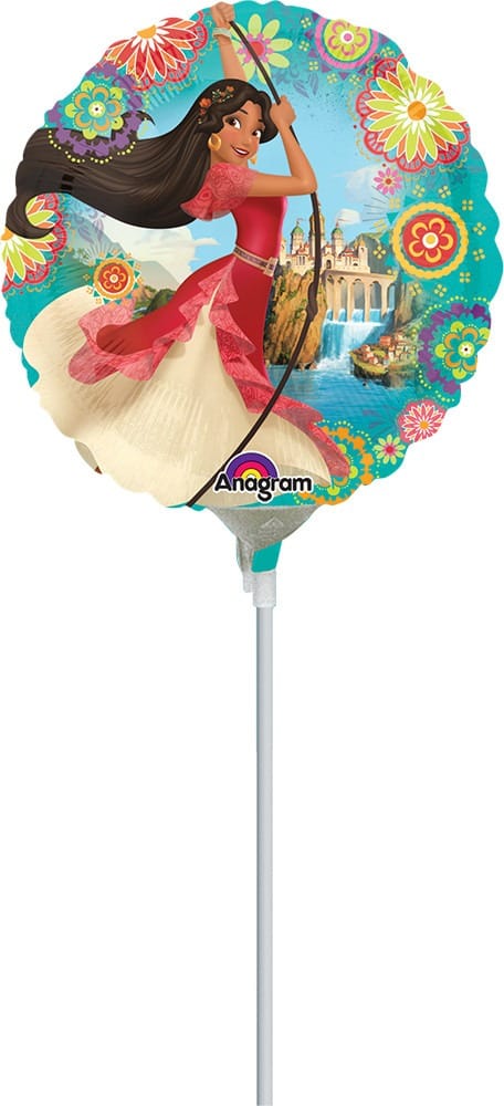 Anagram Mylar & Foil Elena of Avalor (requires heat-sealing) 9″ Balloon