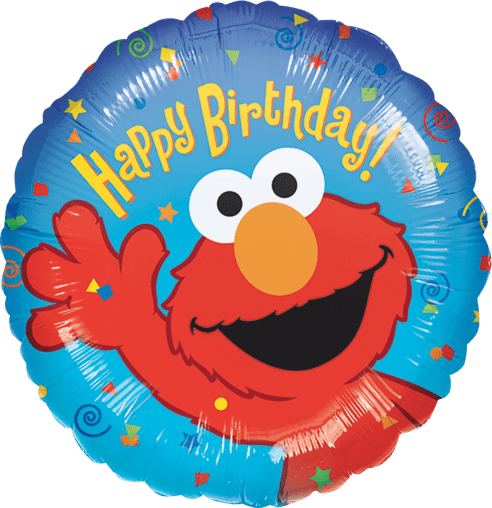 Anagram Mylar & Foil Elmo™ Happy Birthday 18″ Balloon