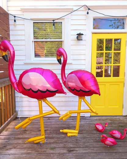 Anagram Mylar & Foil Flamingo 68″ AirWalker Balloon