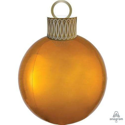 Anagram Mylar & Foil Gold Ornament 20" Orbz Kit Balloon