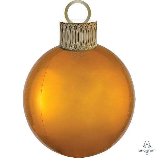 Anagram Mylar & Foil Gold Ornament 20" Orbz Kit Balloon