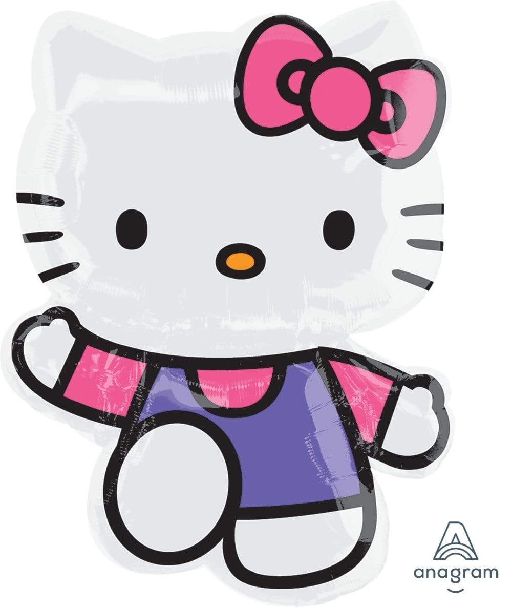 Hello Kitty® Pink & Purple 30" Mylar Foil Balloon