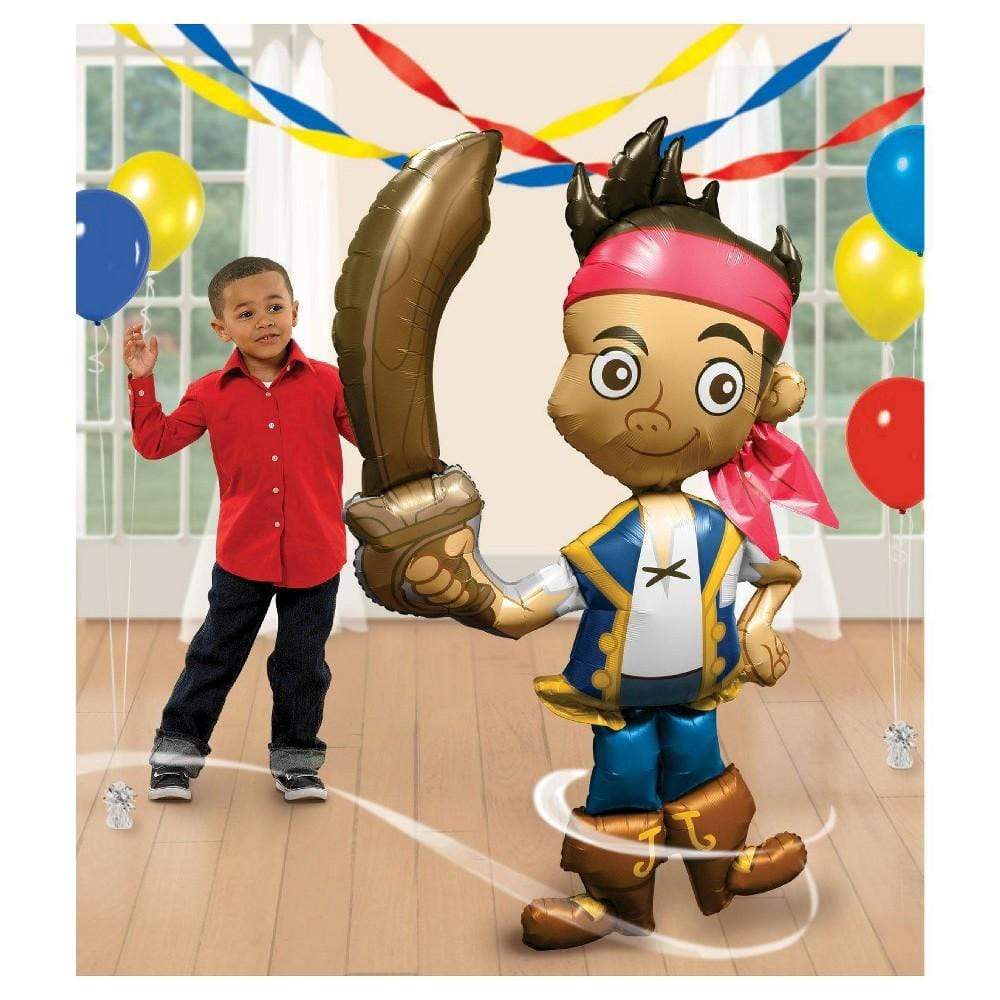 Anagram Mylar & Foil Jake and the Never Land Pirates 75" Airwalker Foil Balloon