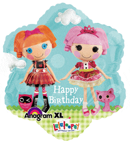 Anagram Mylar & Foil Lalaloopsy Happy Birthday 18″ Balloon