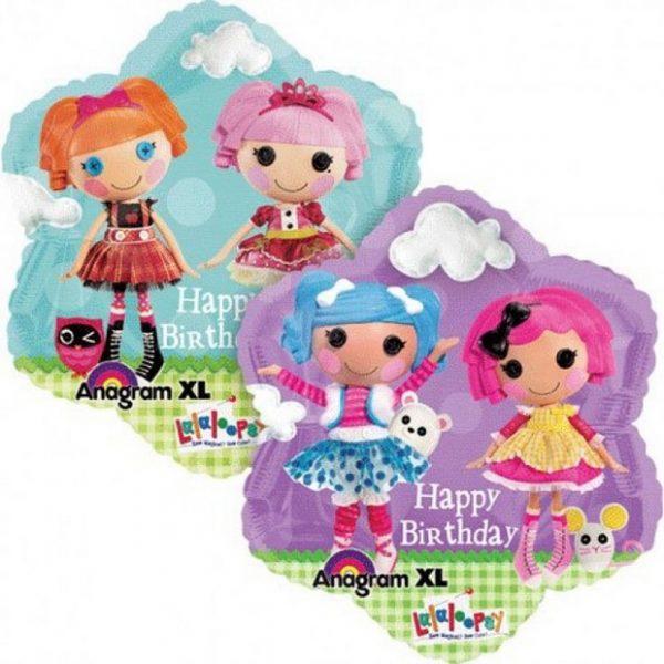Anagram Mylar & Foil Lalaloopsy Happy Birthday 18″ Balloon