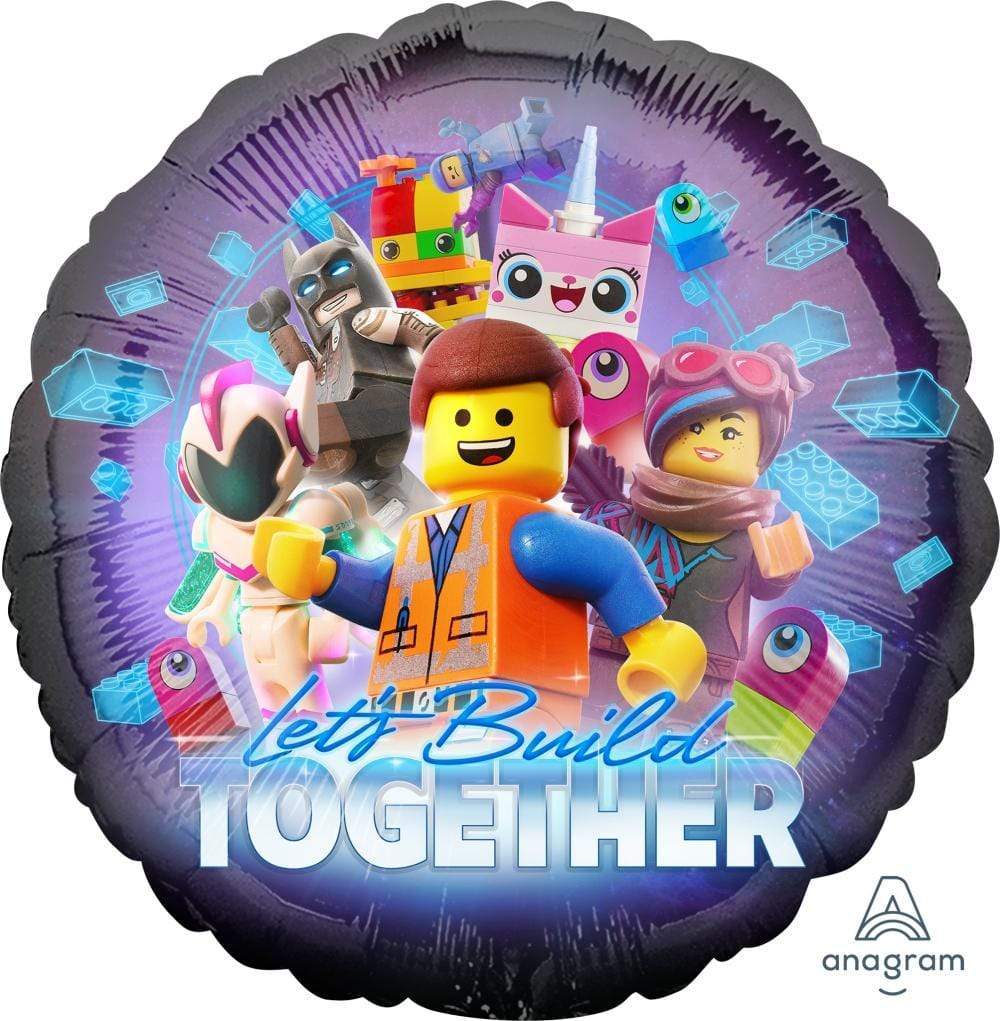 Anagram Mylar & Foil Lego Movie 2 17″ Balloon