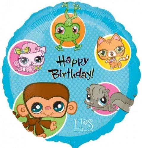 Anagram Mylar & Foil Littlest Pet Shop Happy Birthday 18″ Balloon