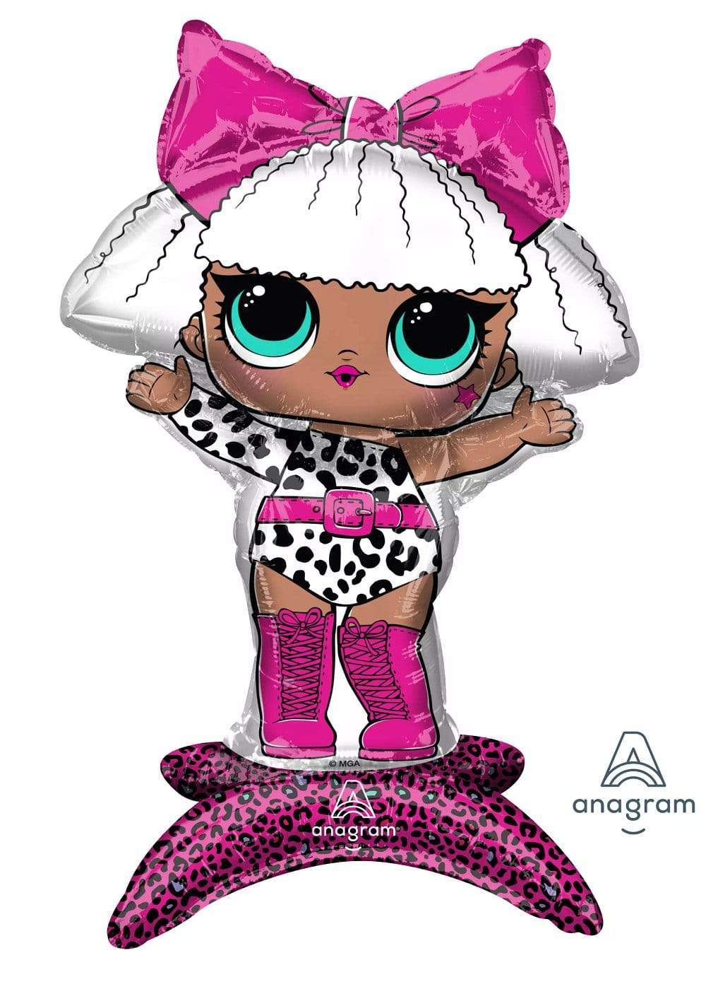 Anagram Mylar & Foil LOL Surprise Diva 23″ Air-fill Balloon