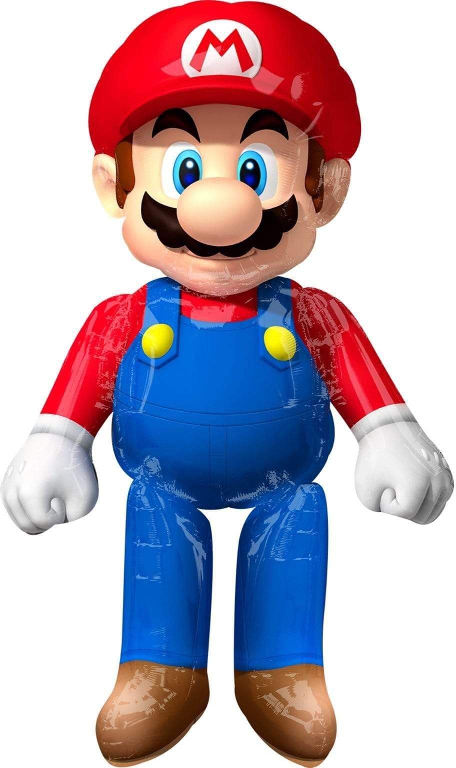Anagram Mylar & Foil Mario Bros. 60" AirWalker Balloon