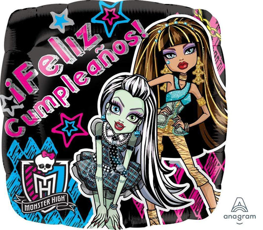 Monster High Feliz Cumpleaños Balloon