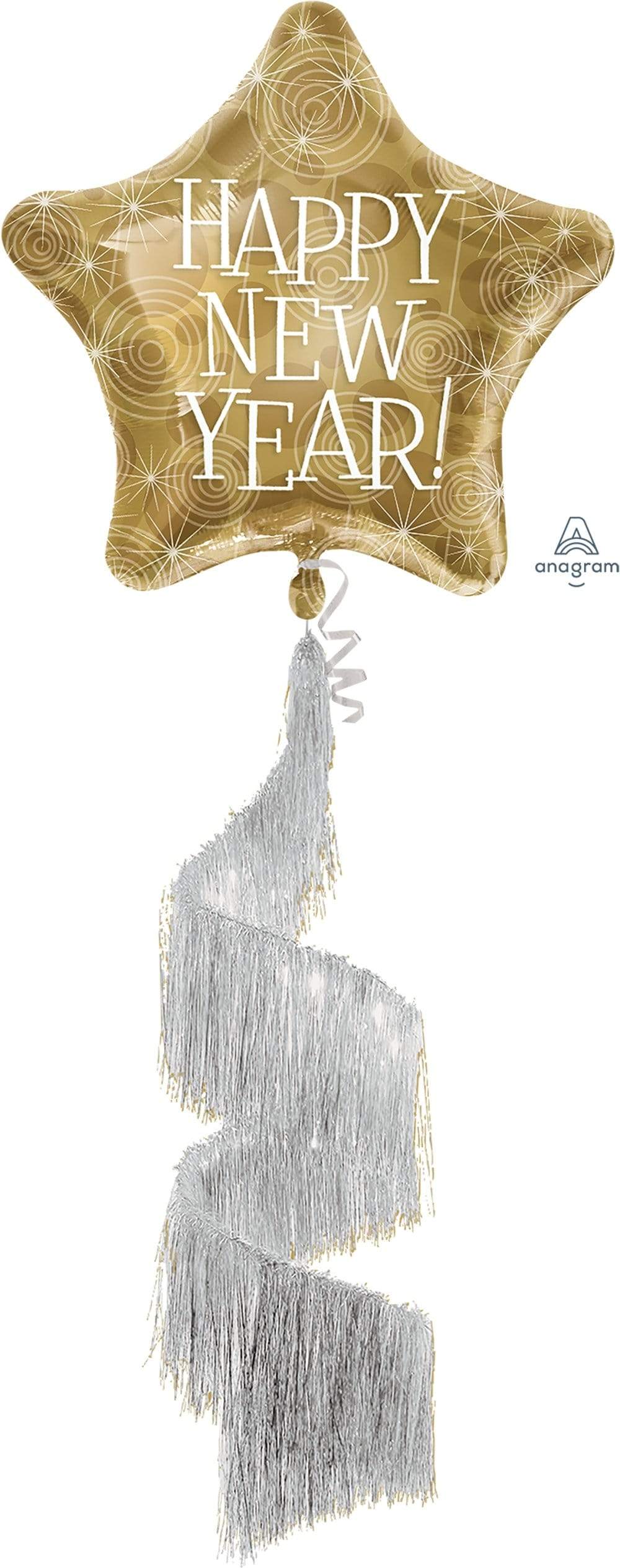 Anagram Mylar & Foil New Year 70" AirWalker Balloon