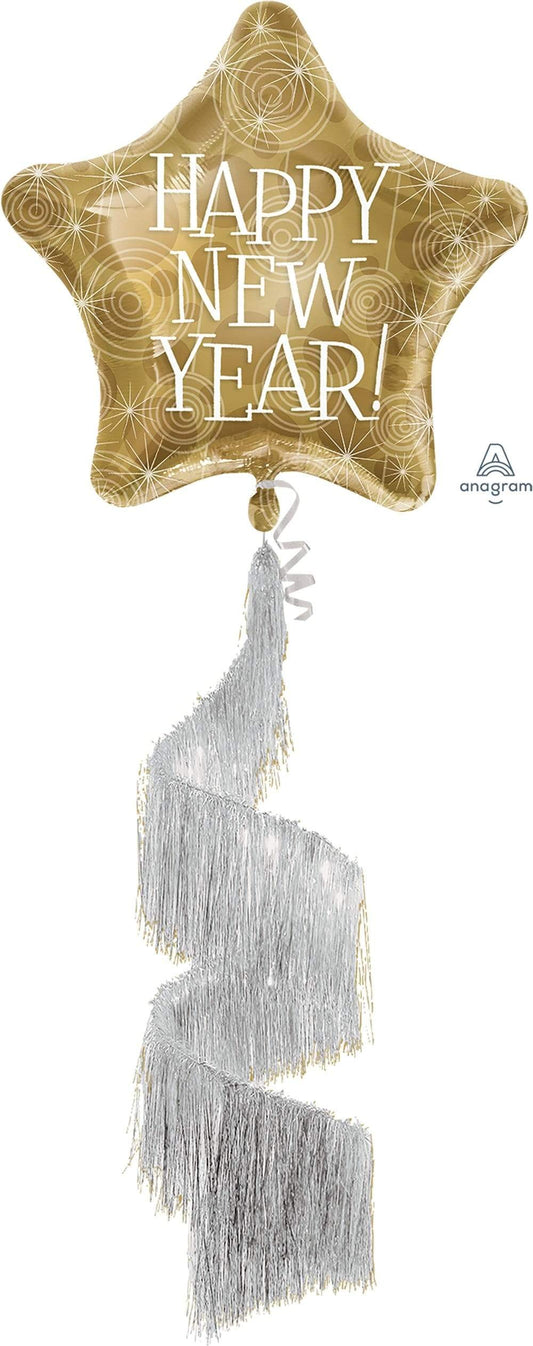 Anagram Mylar & Foil New Year 70" AirWalker Balloon