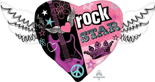 Anagram Mylar & Foil Rock Star 33″ Balloon