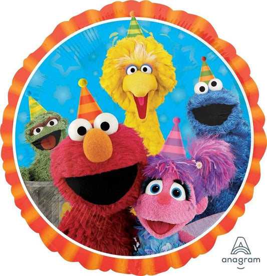 Anagram Mylar & Foil Sesame Street Fun Balloon
