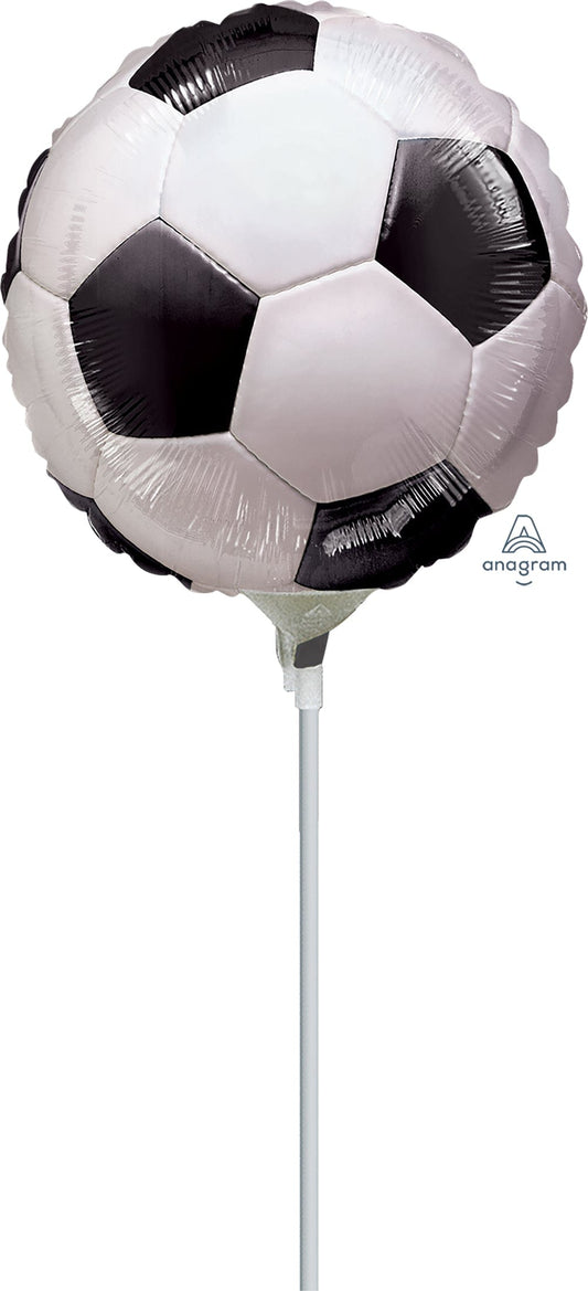 Anagram Mylar & Foil Soccer 9″ Balloon